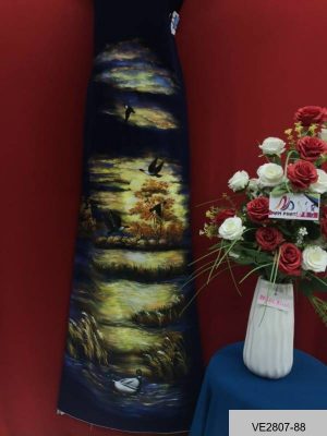 vai ao dai ve phong canh lang que (2)